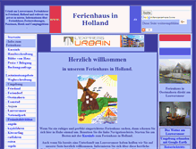 Tablet Screenshot of ferienhausinholland.de
